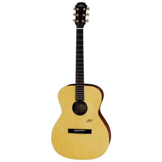 Aria MF200 Mayfair Series Folk Body Acoustic Guitar in Matt Natural - GIG Guitars