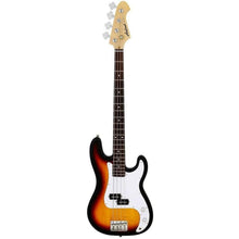 Aria STB-PB Series Electric Bass Guitar in 3-Tone Sunburst Aria Bass Guitars