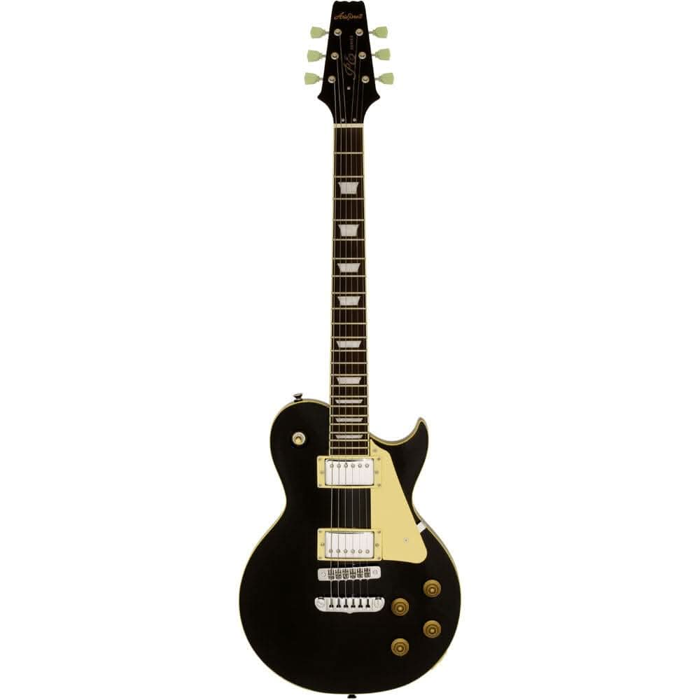 Aria PE-350STD Series Electric Guitar in Aged Black - GIG Guitars