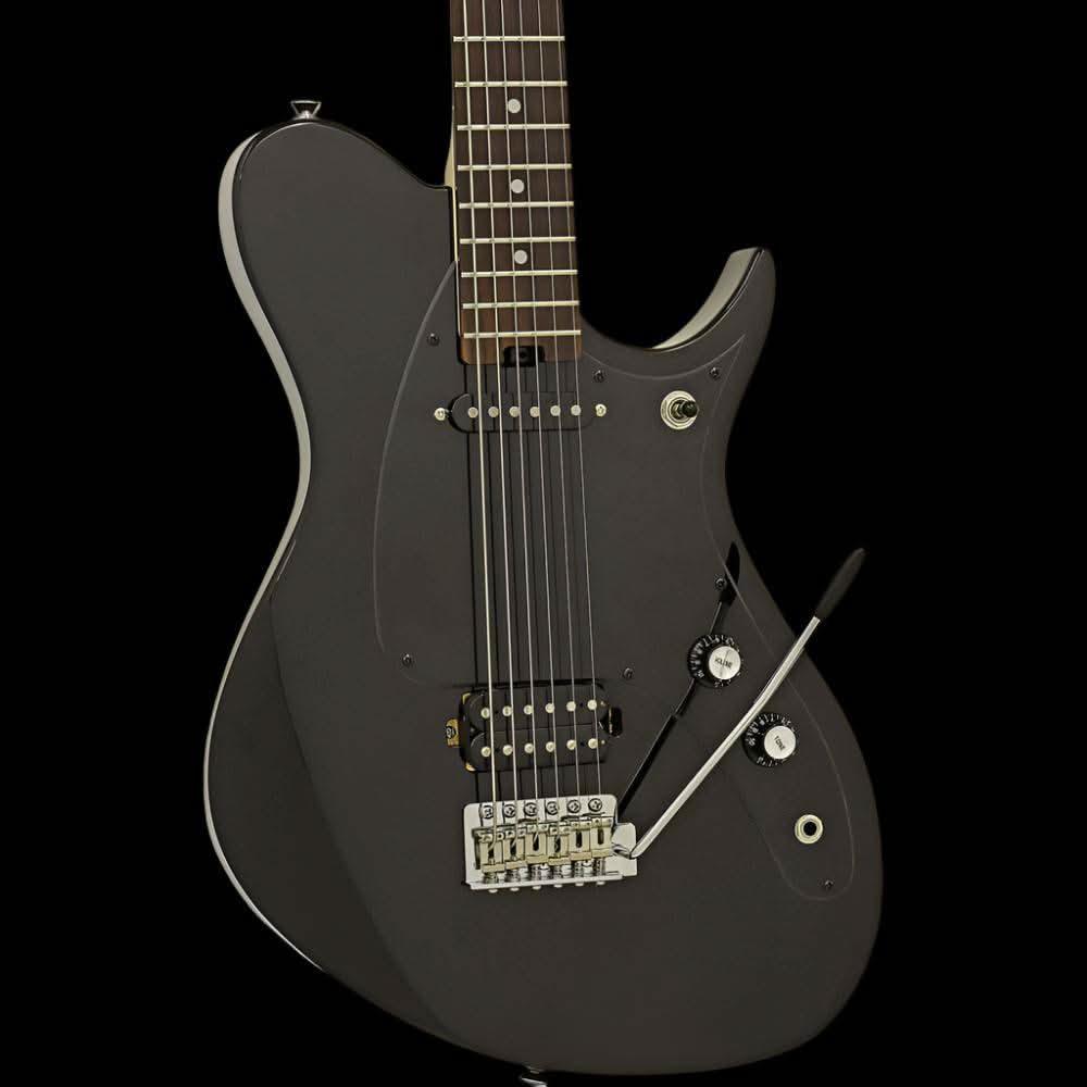 Aria Pro II J-B'Tone Baritone Electric Guitar in Black Gloss - GIG Guitars