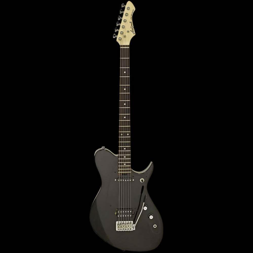 Aria Pro II J-B'Tone Baritone Electric Guitar in Black Gloss - GIG Guitars