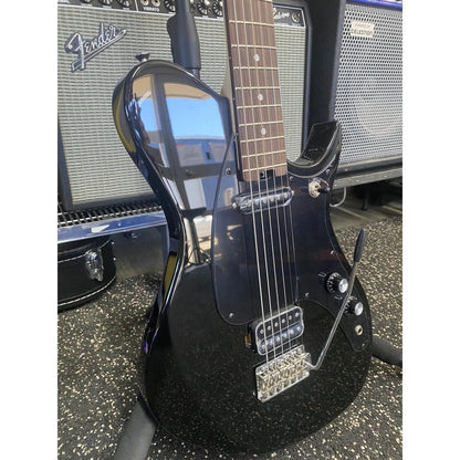 Aria Pro II J-B'Tone Baritone Electric Guitar in Black Gloss - GIG Guitars