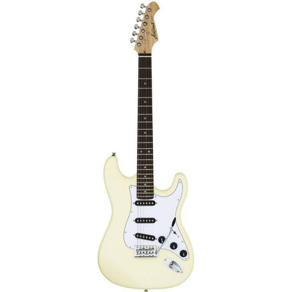 Aria STG-003SPL Series Electric Guitar in Vintage White Aria Electric Guitars