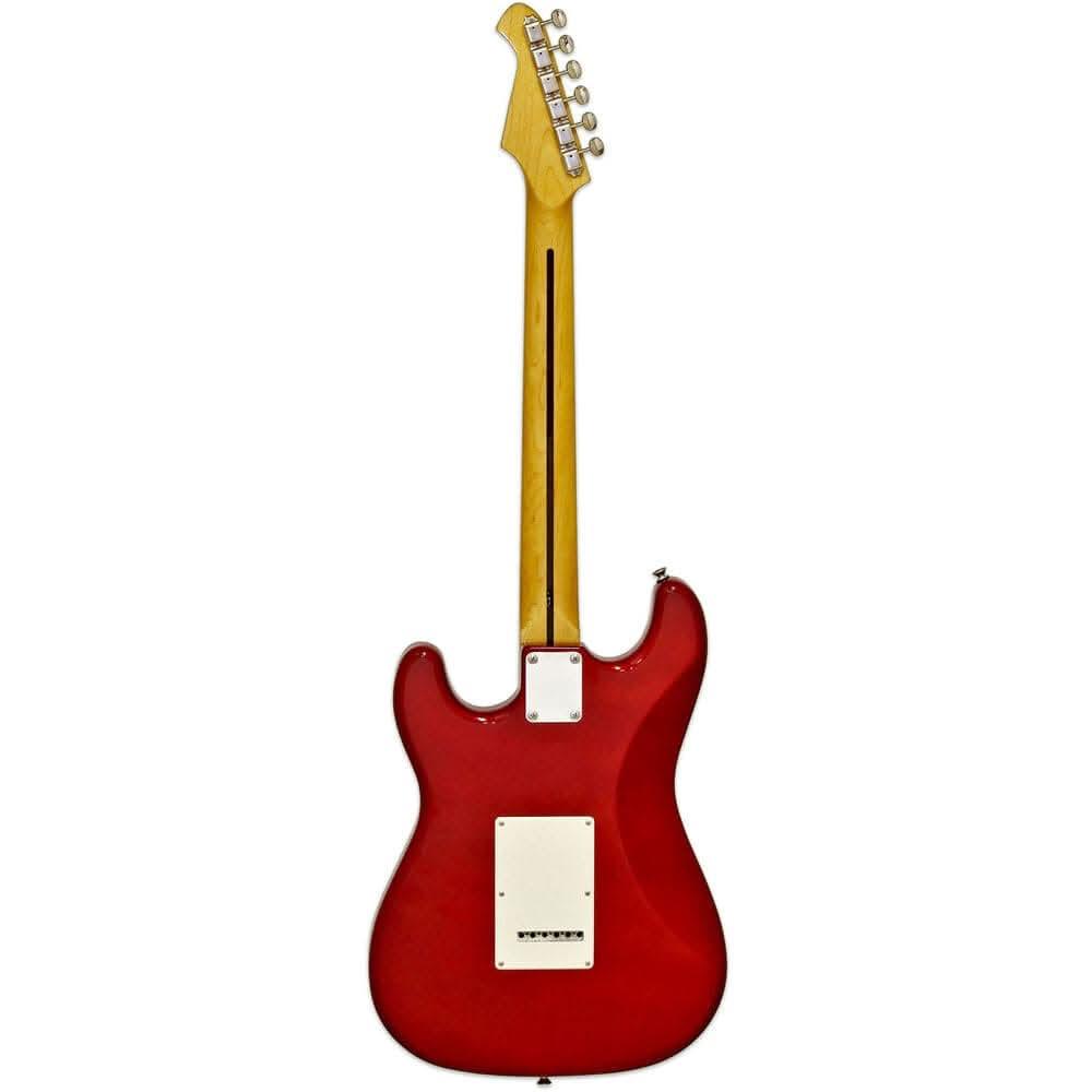 Aria STG-57 Modern Classics Series Electric Guitar in Candy Apple Red - GIG Guitars