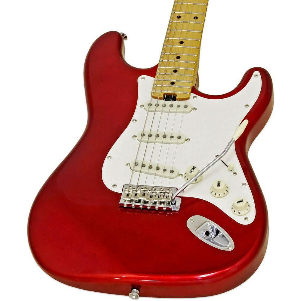 Aria STG-57 Modern Classics Series Electric Guitar in Candy Apple Red - GIG Guitars