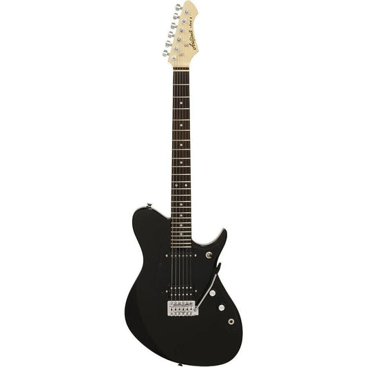 Aria J Series J-1 Electric Guitar in Black - GIG Guitars