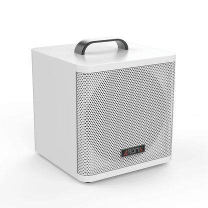 Aroma AG40A 40W Rechargeable Acoustic Guitar Amplifier White - GIG Guitars