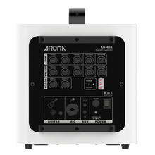 Aroma AG40A 40W Rechargeable Acoustic Guitar Amplifier White Aroma Acoustic Amps
