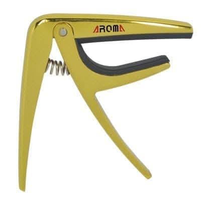 Aroma AC01 Gold Acoustic/Electric Capo - GIG Guitars