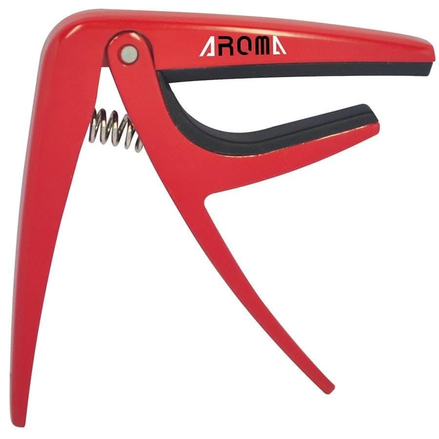 Aroma AC01 Red Acoustic/Electric Capo - GIG Guitars