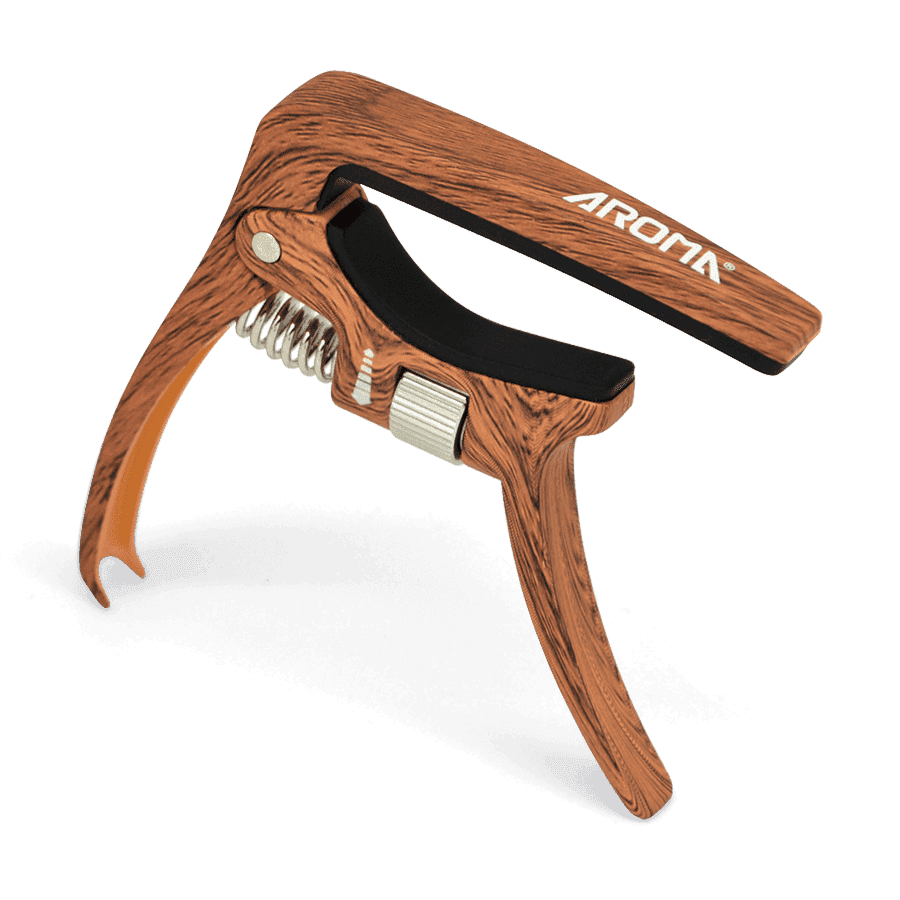 Aroma AC30 Wood Acoustic/Electric Capo - GIG Guitars