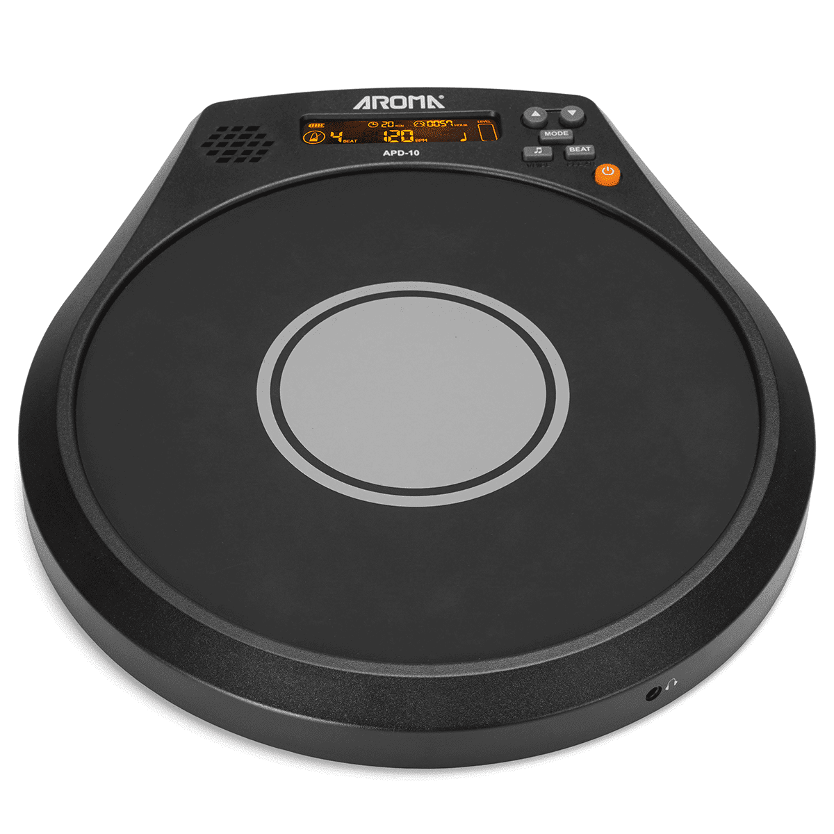 Aroma APD10-P Digital Drum Practice Pad with Stand - GIG Guitars