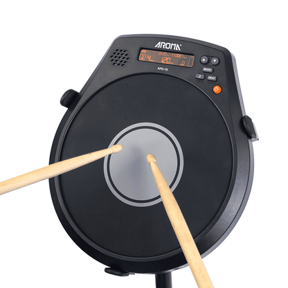 Aroma APD10-P Digital Drum Practice Pad with Stand - GIG Guitars