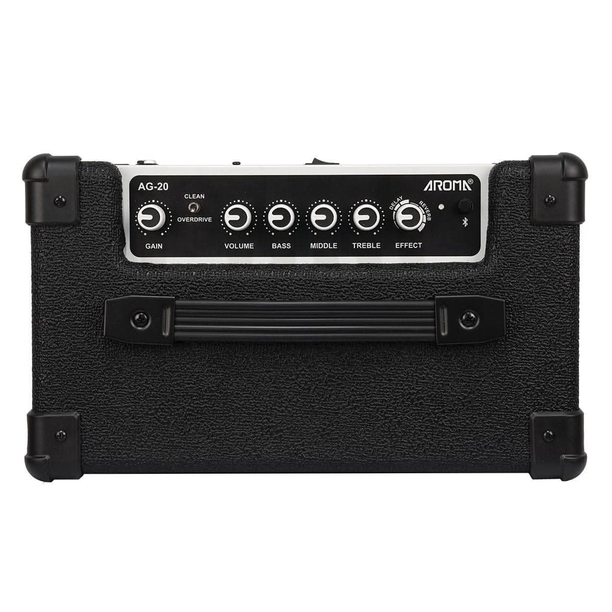 Aroma AG-20 Black 20W Electric Guitar Amplifier - GIG Guitars