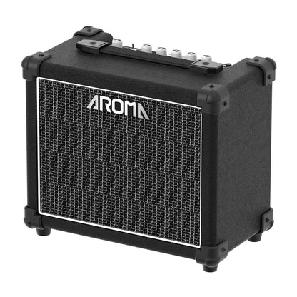 Aroma AG-20 Black 20W Electric Guitar Amplifier - GIG Guitars