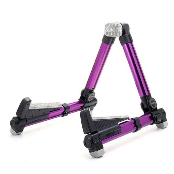 Aroma AGS08 Purple Guitar Stand - GIG Guitars