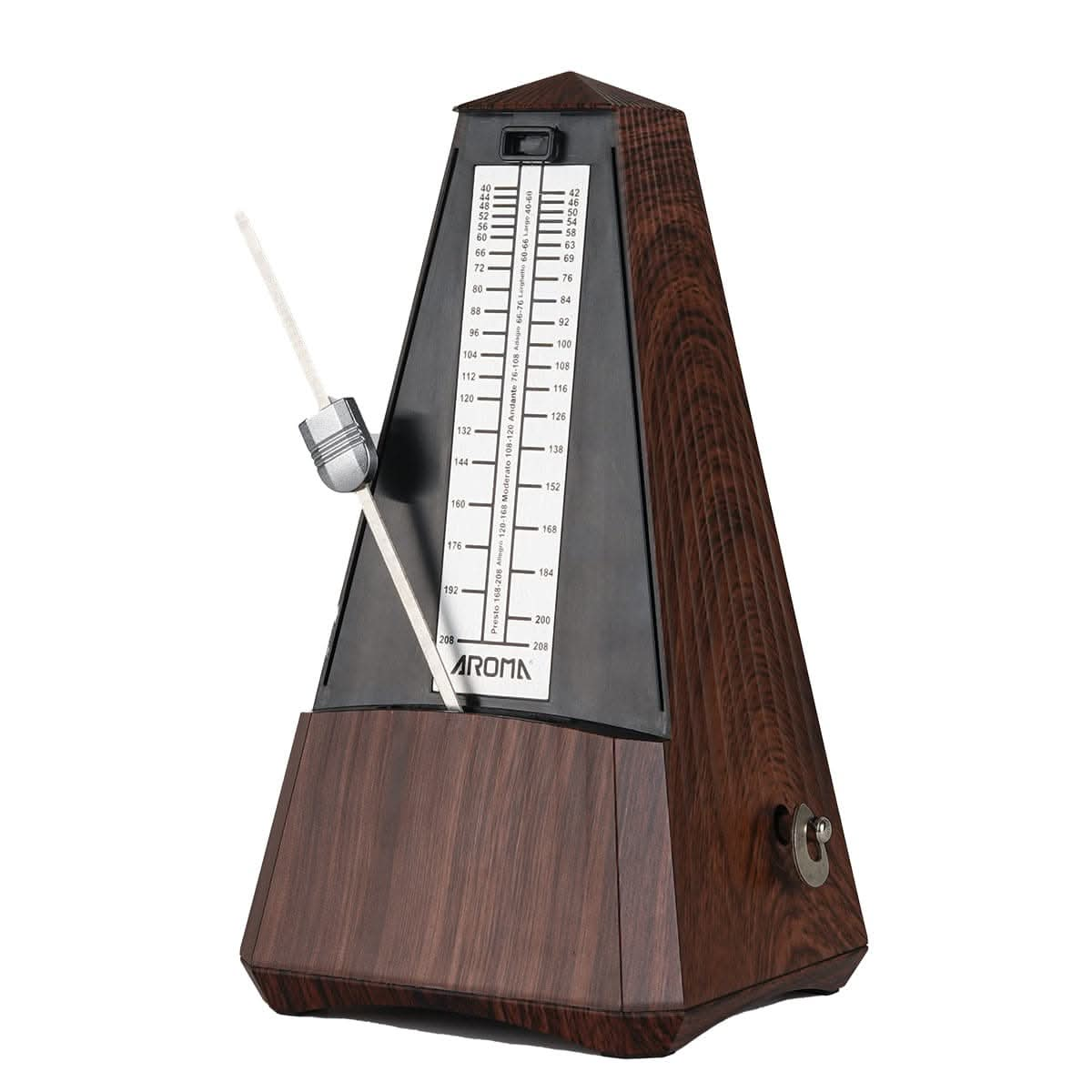 Aroma AM-711 Wood-look Mechanical Metronome - GIG Guitars