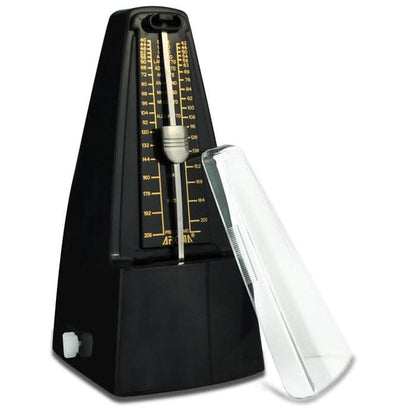 Aroma AM707 Black - Aroma Mechanical Metronome Black - GIG Guitars