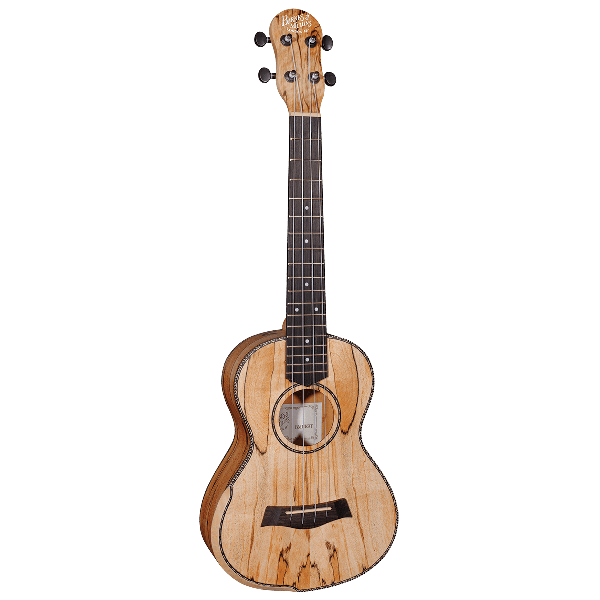 Barnes &amp; Mullins BMUK9T Tenor Spalt Maple Ukulele - GIG Guitars