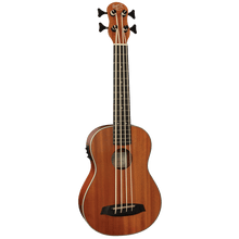 Barnes & Mullins BMUKB1 Bass Mahogany Ukulele Barnes & Mullins Bass Ukulele, nada-hidden, NatMusProduct 1