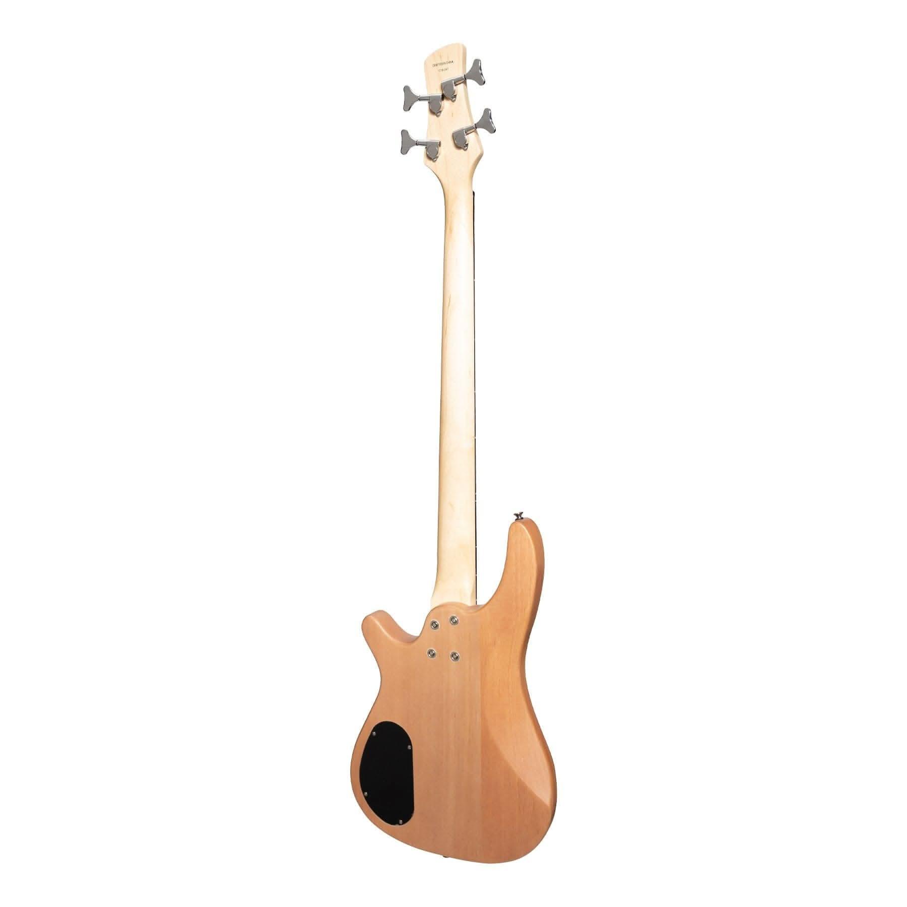 Casino '24 Series' Mahogany Tune-Style Electric Bass Guitar Set (Natural Satin) - GIG Guitars