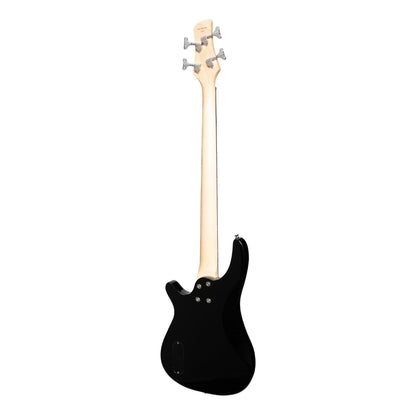 Casino '24 Series' Tune-Style Electric Bass Guitar and 15 Watt Amplifier Pack (Black) - GIG Guitars