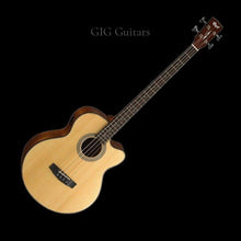 Cort SJB5F Acoustic Bass - Natural Cort Bass Guitars