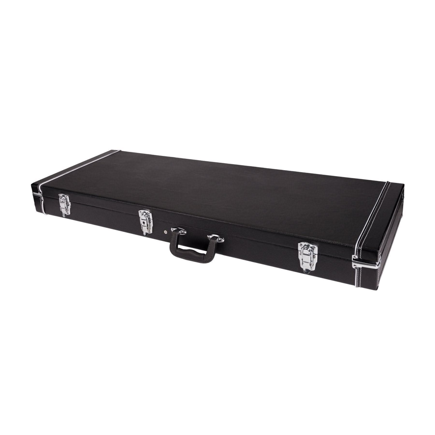 Crossfire Standard Rectangular JM and Jag-Style Offset Guitar Hard Case (Black) - GIG Guitars