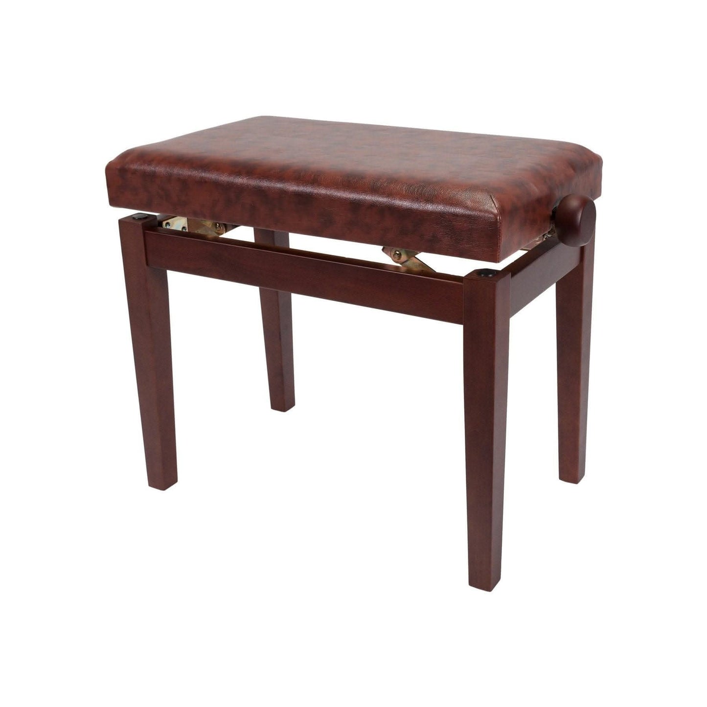 Crown Standard Height Adjustable Piano Stool (Walnut) - GIG Guitars