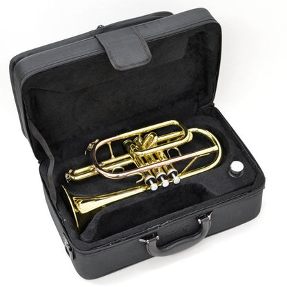 J.Michael CT420 Cornet (Bb) in Clear Lacquer Finish