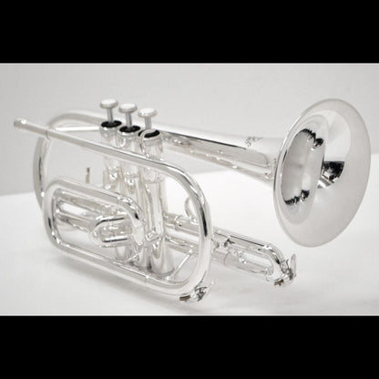 J.Michael CT470S Cornet Bb in Silver Plated Finish Cornet