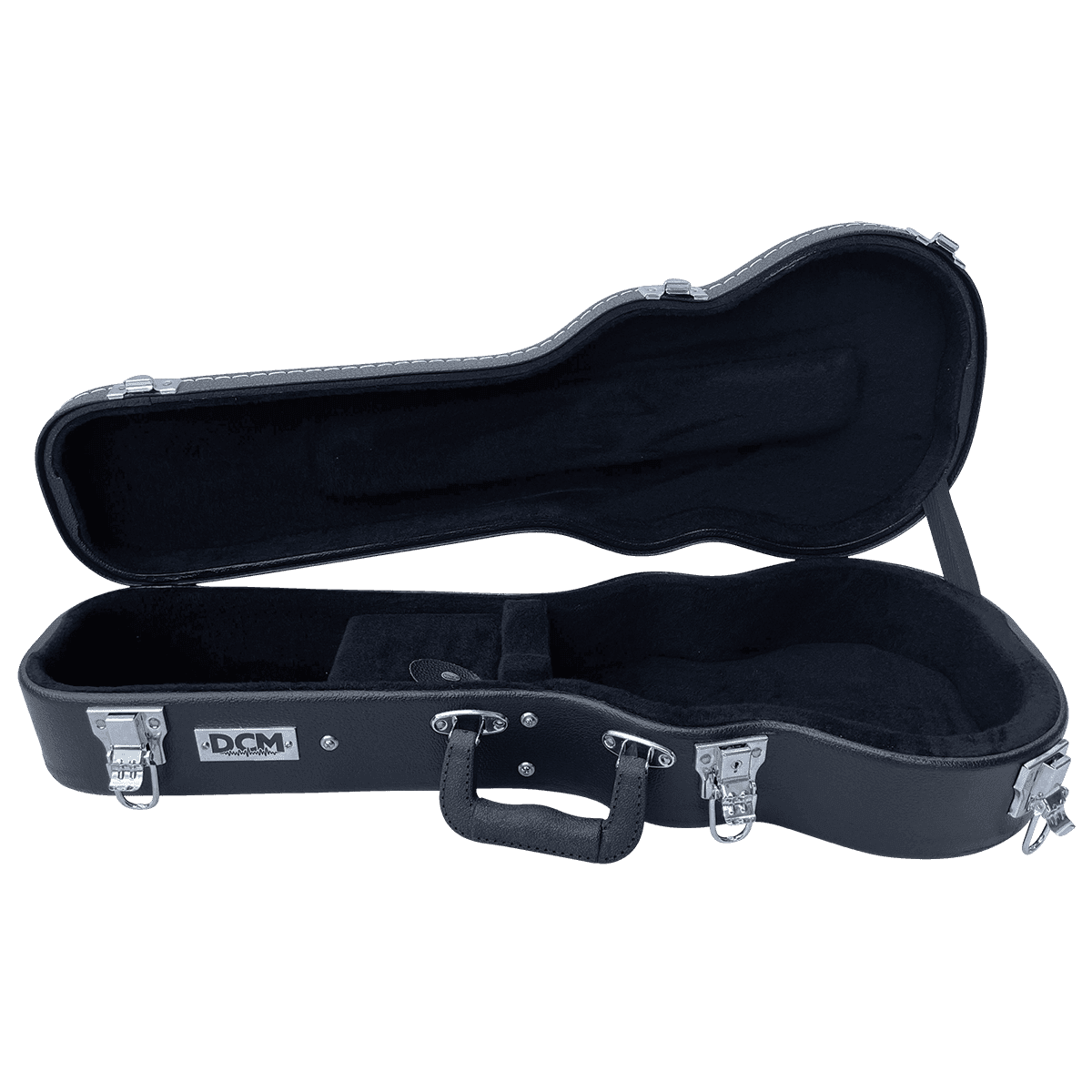 DCM BKW-C Concert Uke Wood Case Black - GIG Guitars