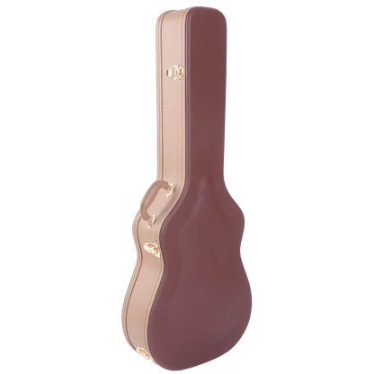 DCM Premium TNBR Dreadnought Case - Tan / Brown DCM Poly-Foam Cases