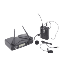 Eikon WM700HA Belt-Pack with Headset & Lapel Wireless System 516-562Mhz