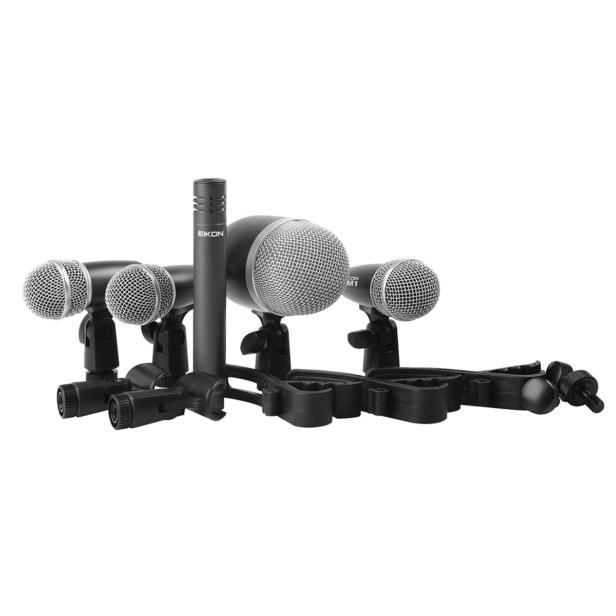 Eikon DMH5XL 5-Piece Drum Mic Kit with ABS Case Eikon Drum