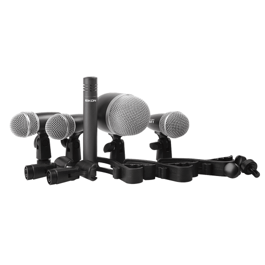 Eikon DMH5XL 5-Piece Drum Mic Kit with ABS Case Eikon Drum