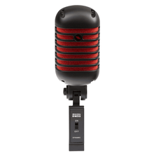 Eikon DM55V2RDBK “Vintage” Professional Vocal Dynamic Microphone Satin Black & Red Eikon Microphone