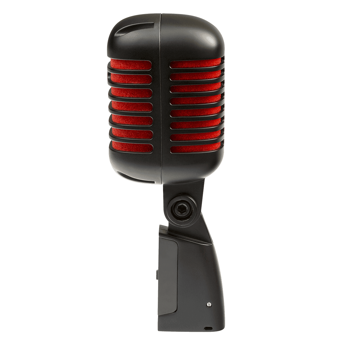 Eikon DM55V2RDBK “Vintage” Professional Vocal Dynamic Microphone Satin Black & Red - GIG Guitars