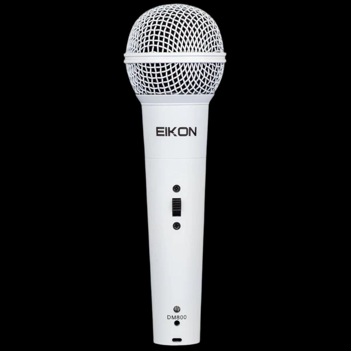 Eikon DM800WH Dynamic Vocal Mic - Clear, Feedback-Free Sound