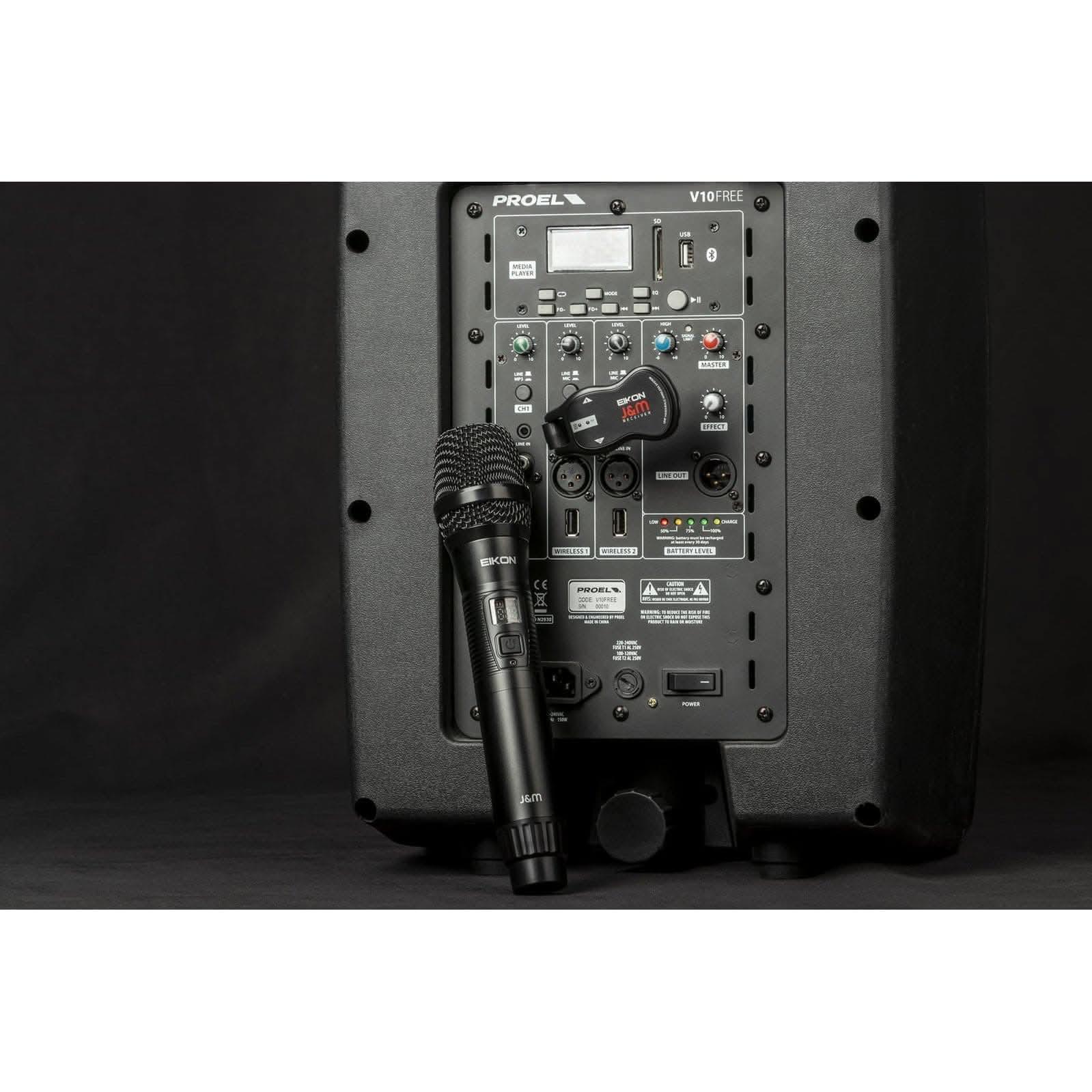 Eikon EKJMA Handheld Wireless System UHF 512 – 541.7 MHZ - GIG Guitars