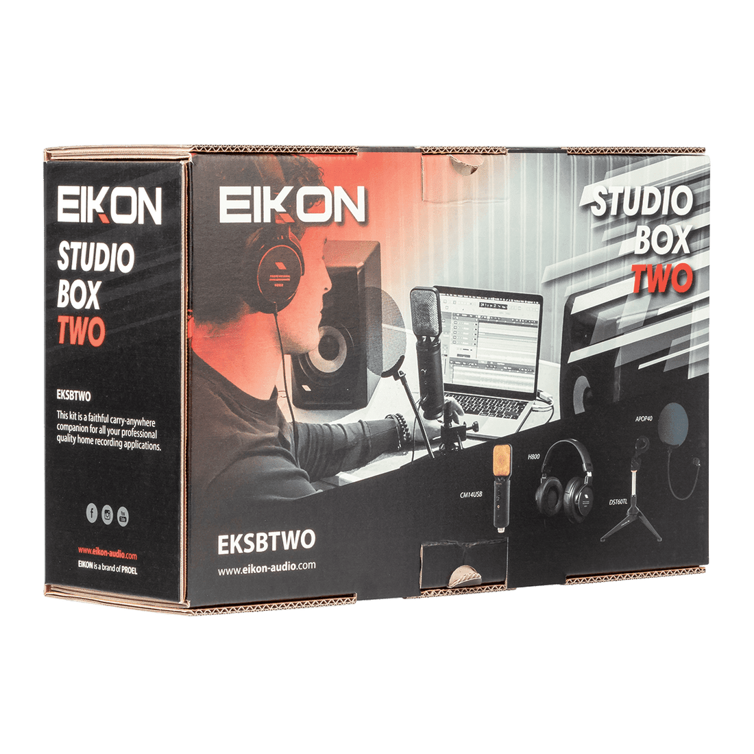 Eikon EKSBTWO Advanced home recording bundle - GIG Guitars