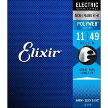Elixir 12100 Polyweb Electric Medium 11-49 Elixir Electric Guitar Strings