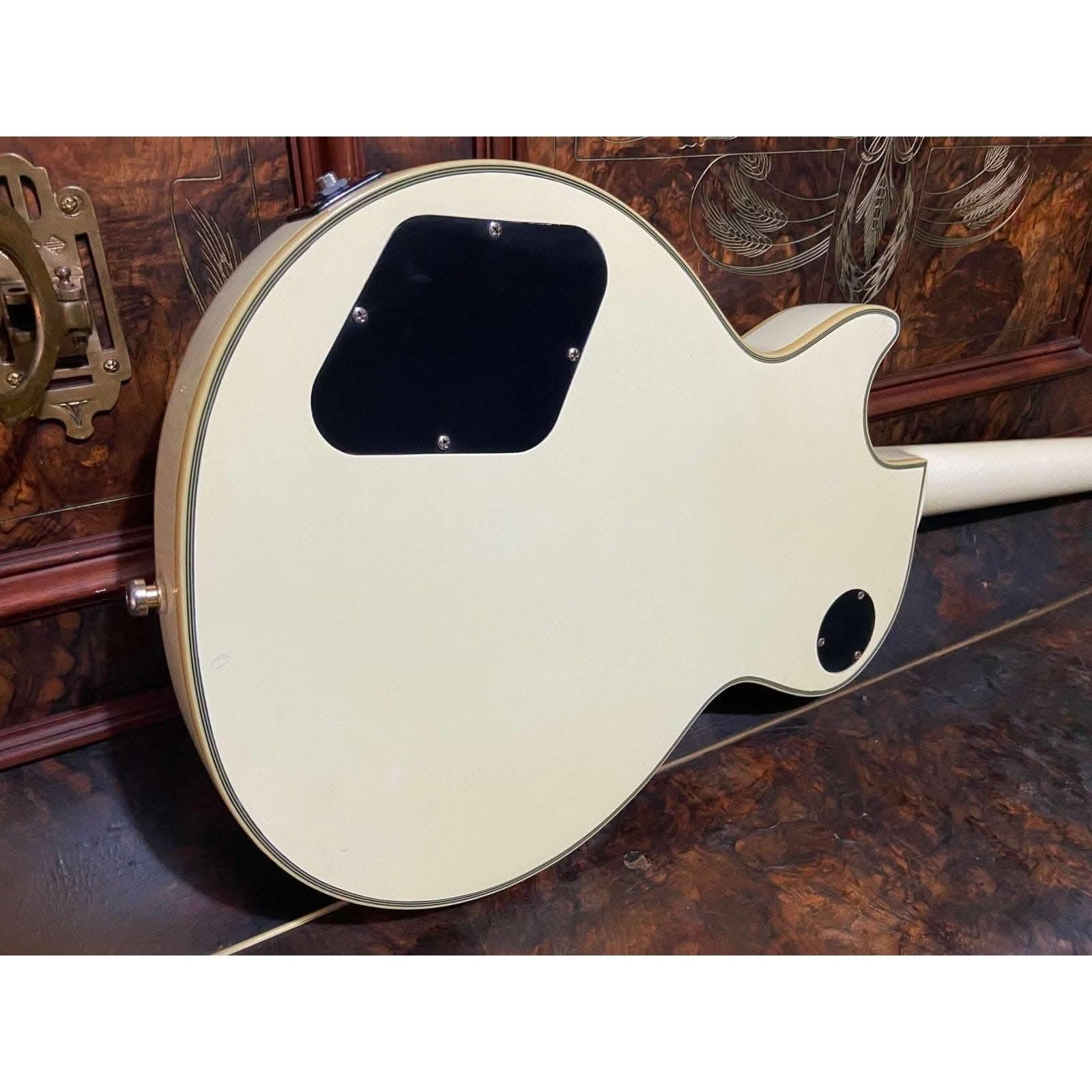 2008 EPIPHONE LES PAUL CUSTOM - ALPINE WHITE - GIG Guitars