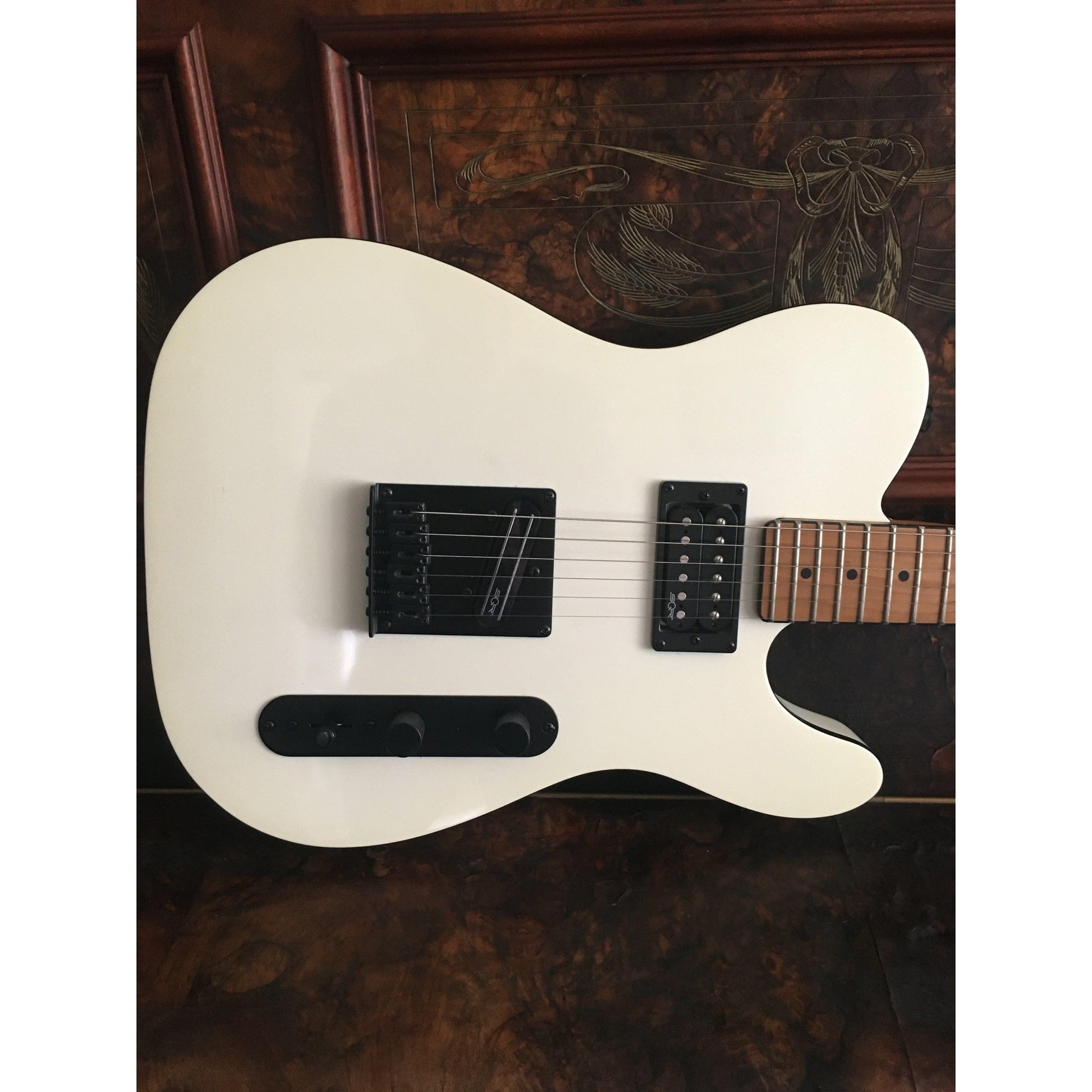 Fender Squire Contemporary Telecaster HH Pearl White - GIG Guitars