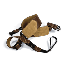 Franklin 2.5" Banjo Caramel Glove Leather with Suede End Strap Franklin Straps 