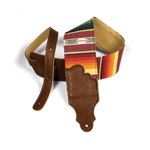 Franklin 3" Saddle Blanket Strap with Caramel Glove Leather Ends Franklin Straps 