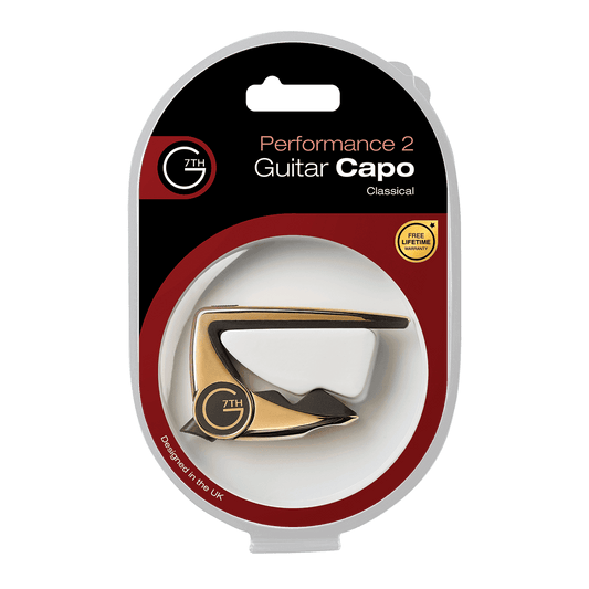 G7 Performance 2 Classic Capo Gold G7th Capos