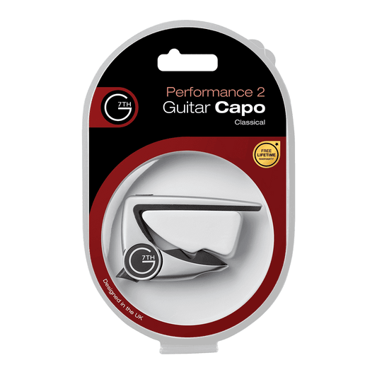 G7 Performance 2 Classic Capo Silver G7th Capos
