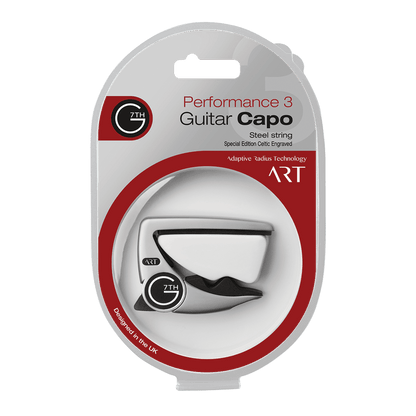 G7 Performance 3 Celtic Silver Guitar Capo - GIG Guitars