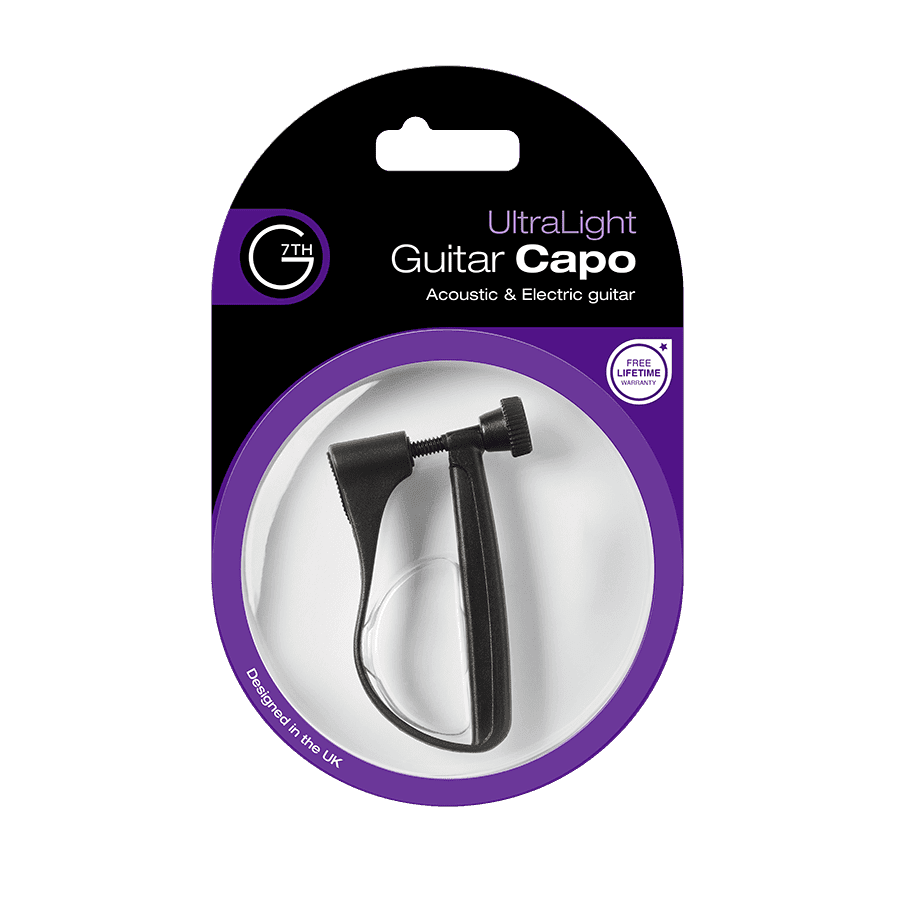 G7 Ultralight Black Guitar Capo - GIG Guitars